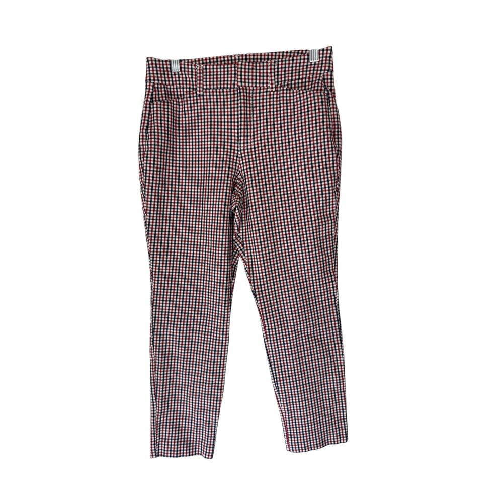 Old Navy Red, White and Blue Gingham Pixie Pants